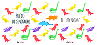 Borraccia alluminio succo di dinosauro
