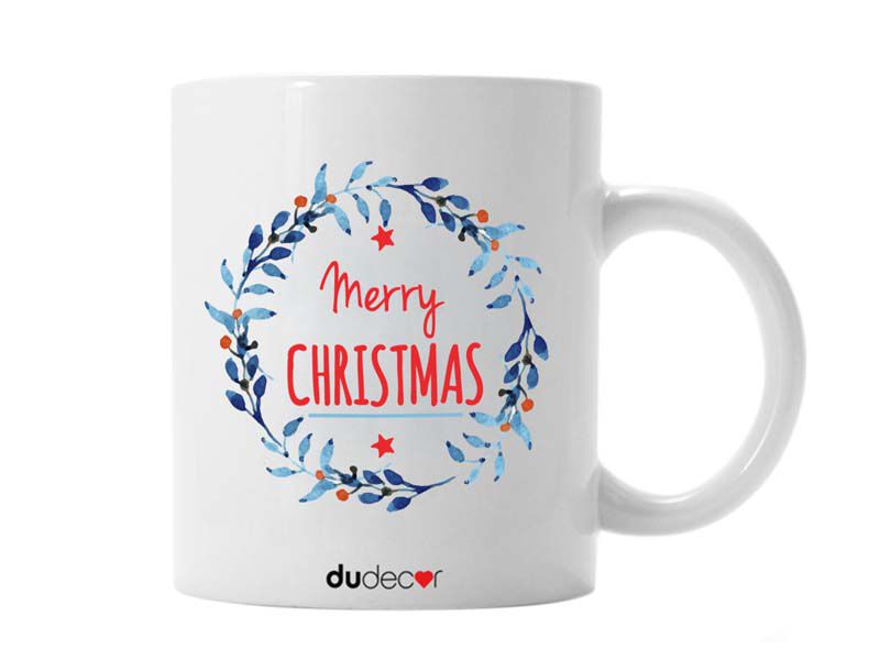 Natale Accessori da cucina per Natale Ghirlanda Mug