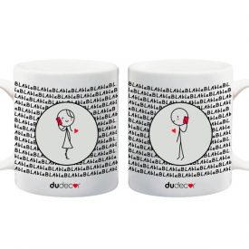 Tavola e cucina Tazze in ceramica Bla Bla Mug Mugs