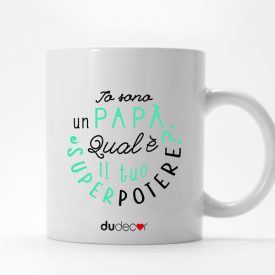 Tavola e cucina Tazze in ceramica Superpotere Papa Mugs