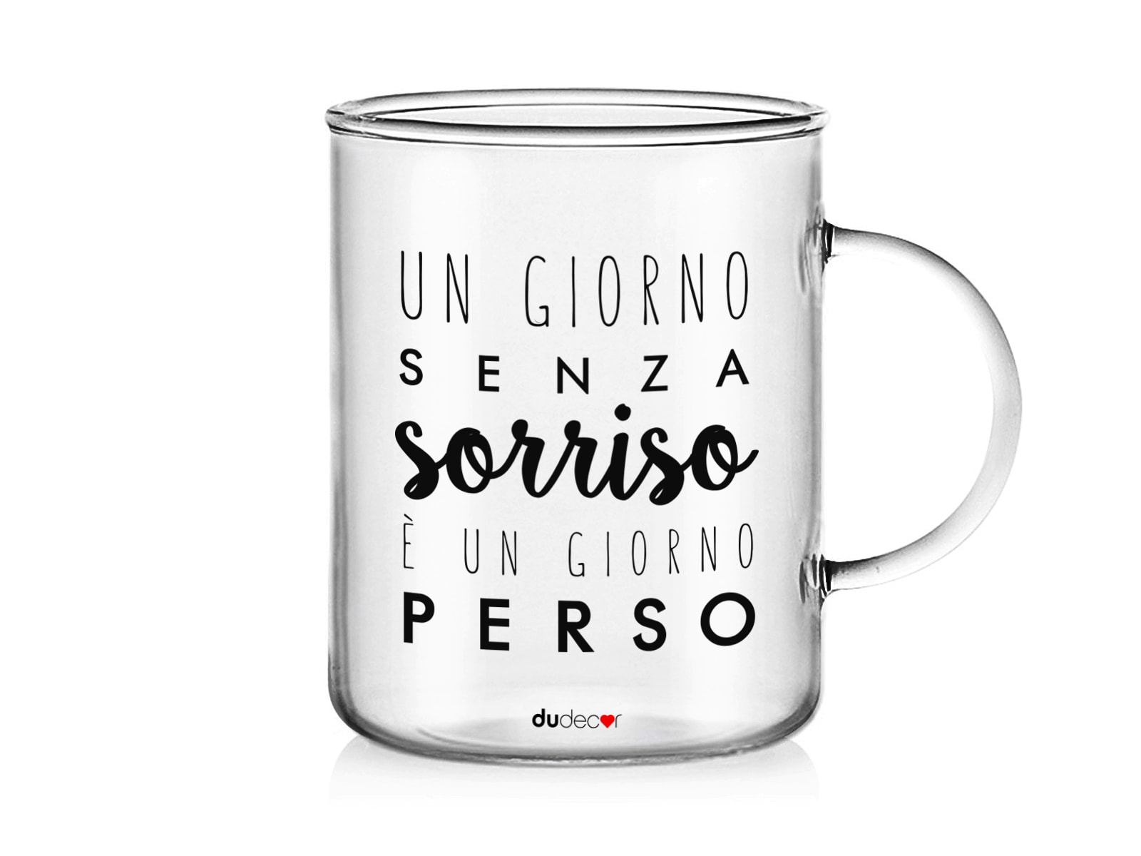 Tavola e cucina Tazze in vetro Sorriso Mug