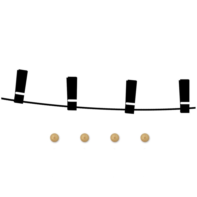 Appendiabiti Mollette