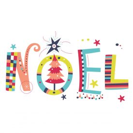 Natale Wallstickers Natale Noel