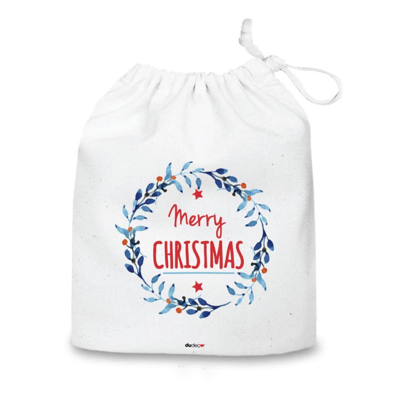 Natale Quadretti cuscini e sacche di Natale Merry Bag