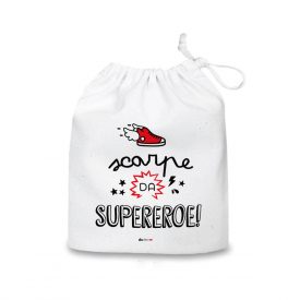 Bambini Sacche organizer per bambini Scarpe Supereroe Bag