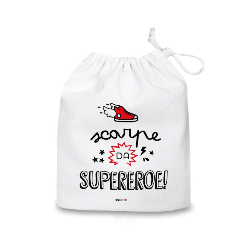Bambini Sacche organizer per bambini Scarpe Supereroe Bag