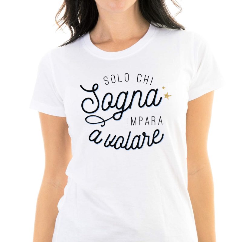 Lifestyle T-shirt T-shirt Solo Chi Sogna