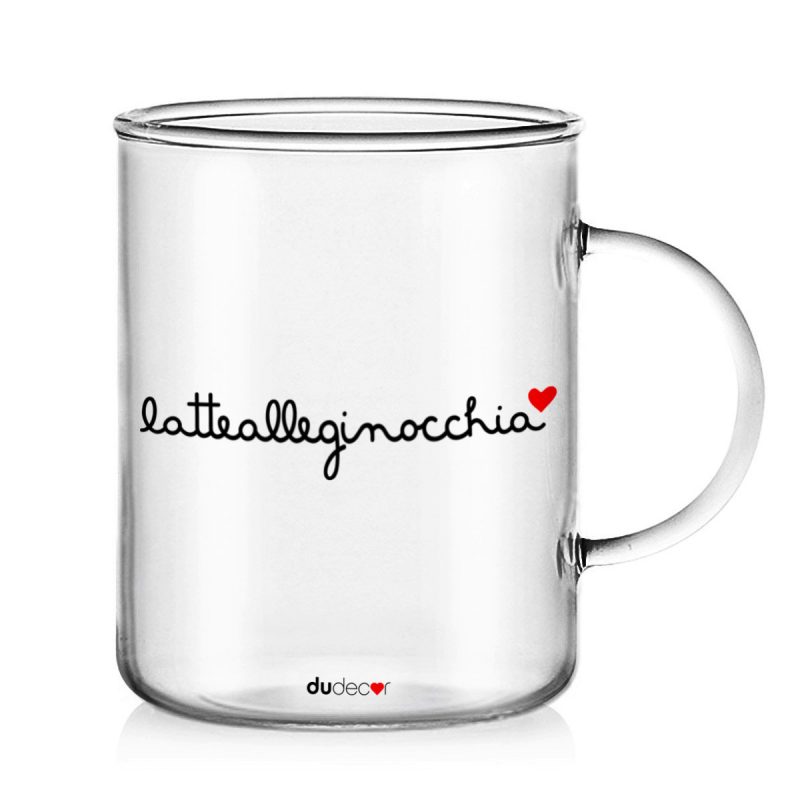 Tavola e cucina Tazze in vetro Latte Alle Ginocchia Mug