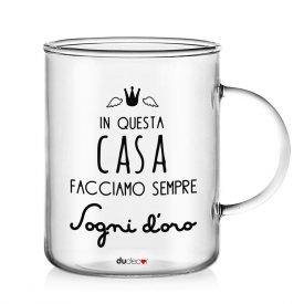 Tavola e cucina Tazze in vetro Sogni Doro Mug