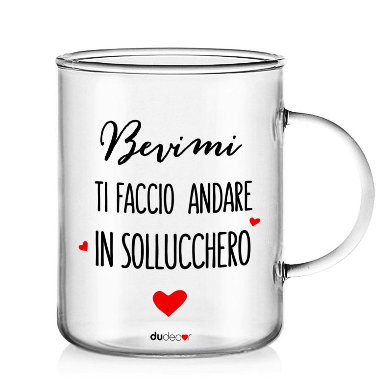 Tavola e cucina Tazze in vetro Sollucchero Mug