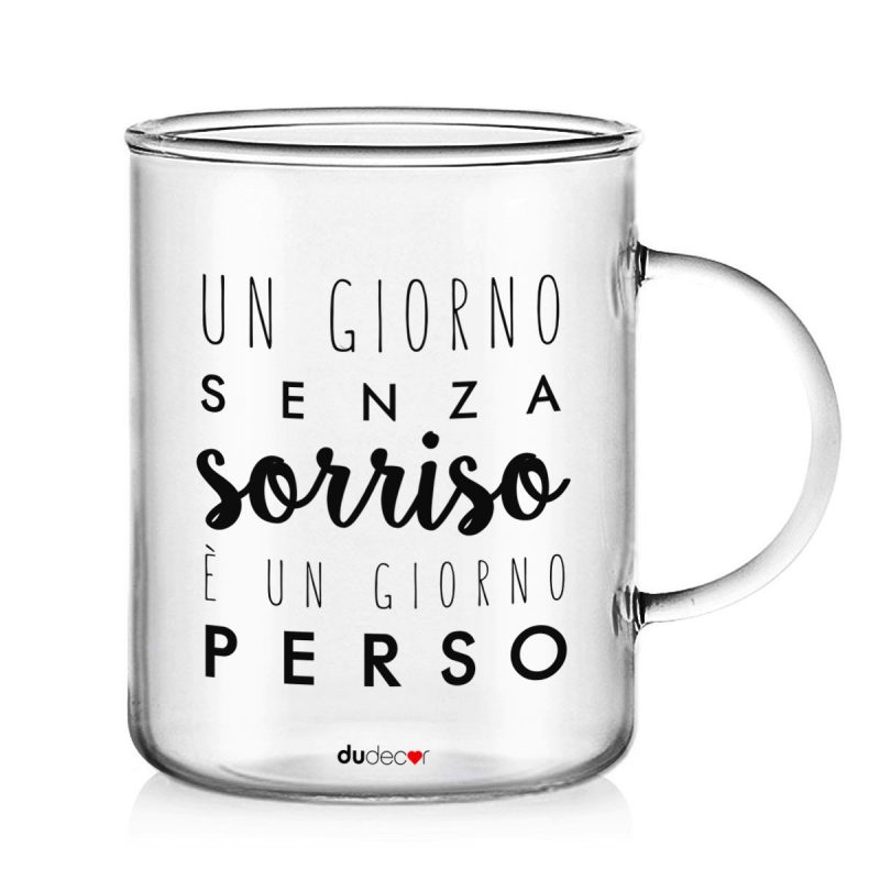 Tavola e cucina Tazze in vetro Sorriso Mug