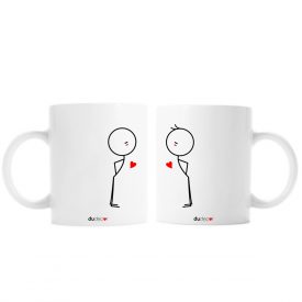 Tavola e cucina Tazze in ceramica Bacio Boy Boy Mugs