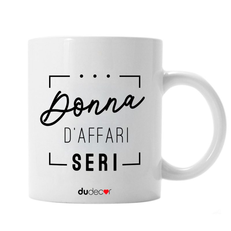 Tavola e cucina Tazze in ceramica Mug Affari Seri