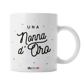 Tavola e cucina Tazze in ceramica Mug Nonna D Oro