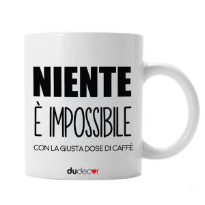 tazza con frase motivazionale