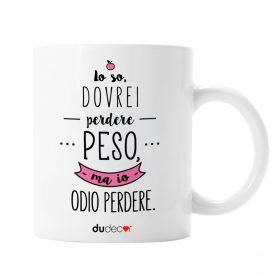 Tavola e cucina Tazze in ceramica Odio Perdere Mug