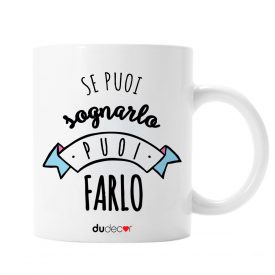 Tavola e cucina Tazze in ceramica Puoi Farlo Mug