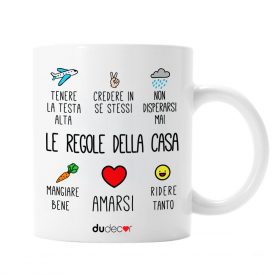 Tavola e cucina Tazze in ceramica Regole Mug