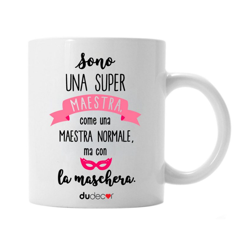 Tavola e cucina Tazze in ceramica Super Maestra Mug