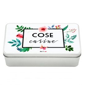 Cartoleria Scatoline di latta Cose Carine Latta
