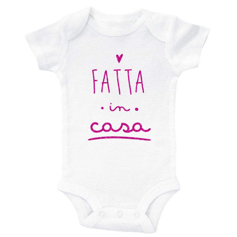 Bambini Tutine e maglie Fatta In Casa Bodysuit