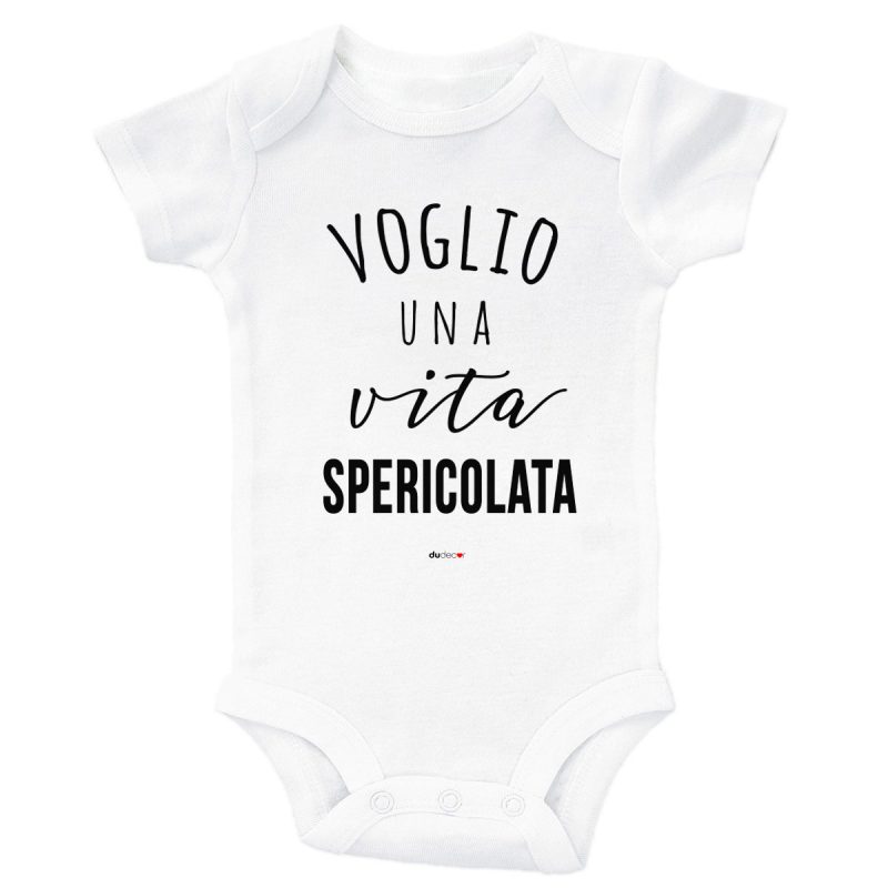 Bambini Tutine e maglie Vita Spericolata Bodysuit Bianco