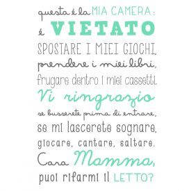 Bambini Wallstickers e luminescenti Camera Mia