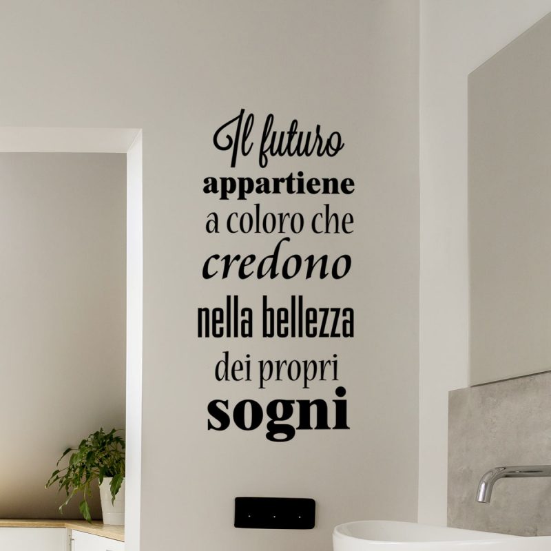 wallstickes bellezza sogni futuro