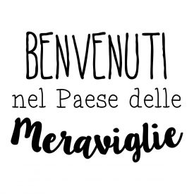 Wallstickers Citazioni Paese Delle Meraviglie