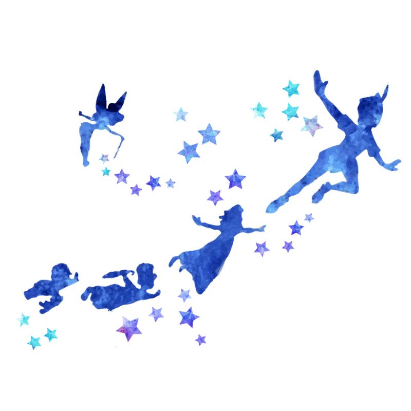 Bambini Wallstickers e luminescenti Peter Pan Water