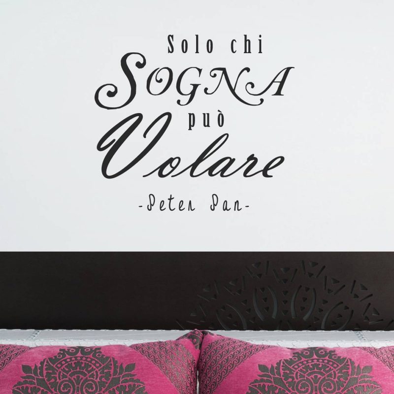 wallstickers solo chi sogna puo volare