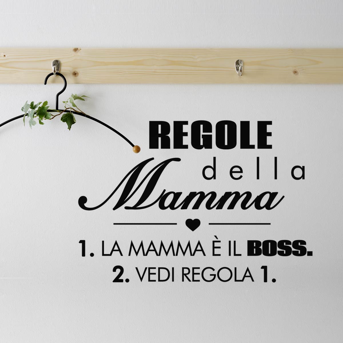 wallstickers regole mamma