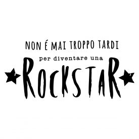 Wallstickers Citazioni Rock Star