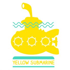 Bambini Wallstickers e luminescenti Yellow Submarine