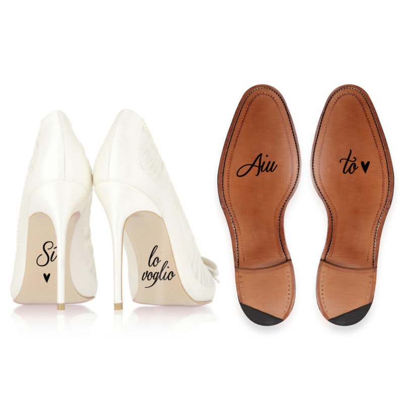 Stickers Per Scarpe Wedding - immagine 2