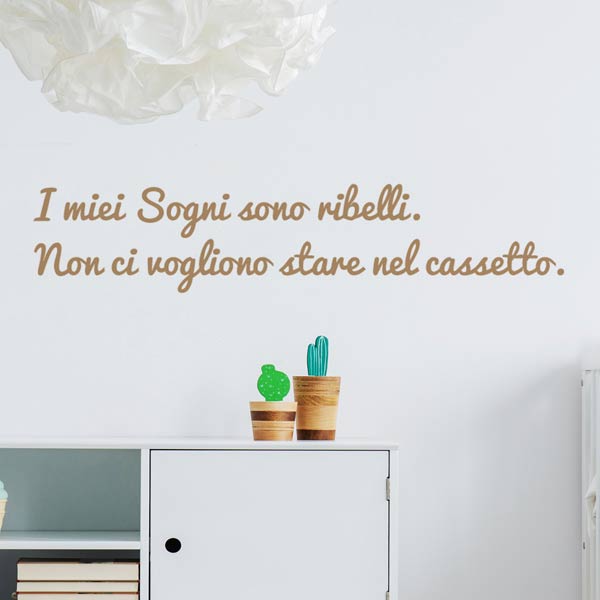 Frasi Adesive Personalizzate Da Attaccare Alle Pareti Dudecor