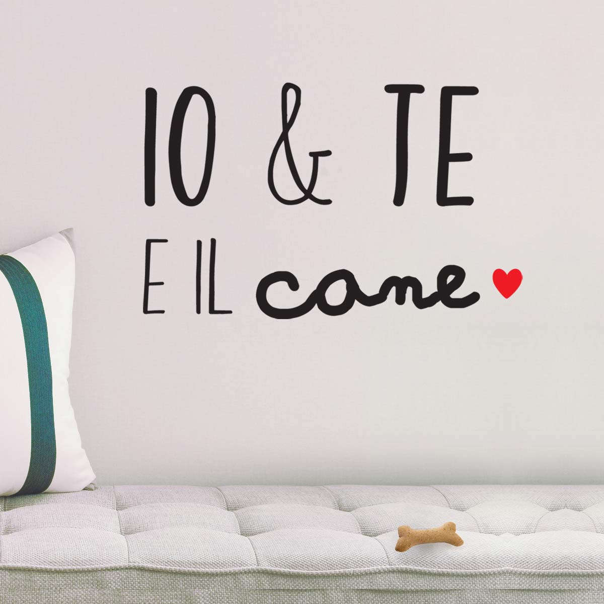 wallsticker io te e cane