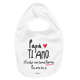 bavaglino papa ti amo