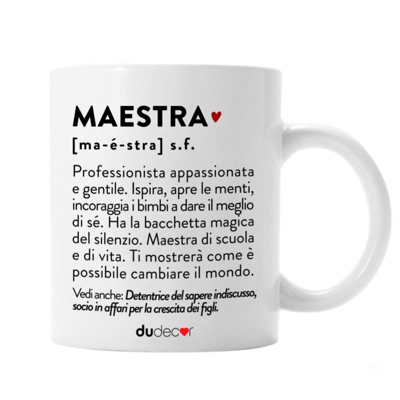 tazza in ceramica maestra definizione