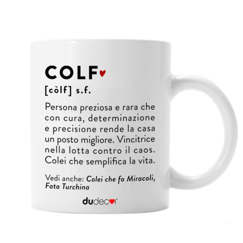 Tazza in ceramica colf definizione