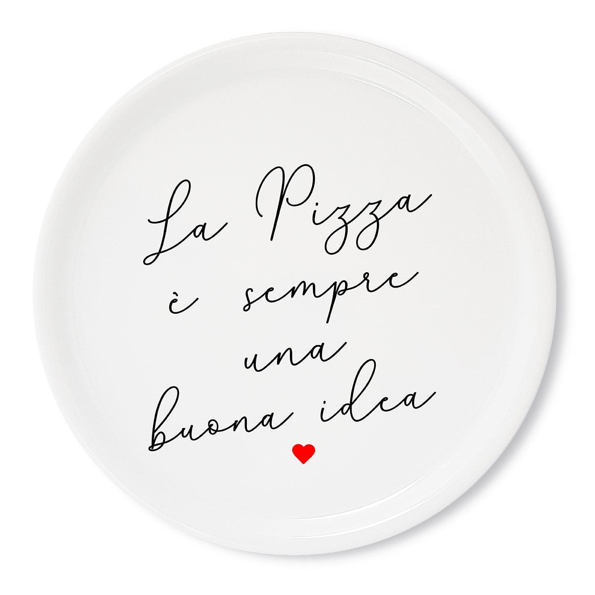 Piatto in ceramica 30cm per pizza Buona Idea