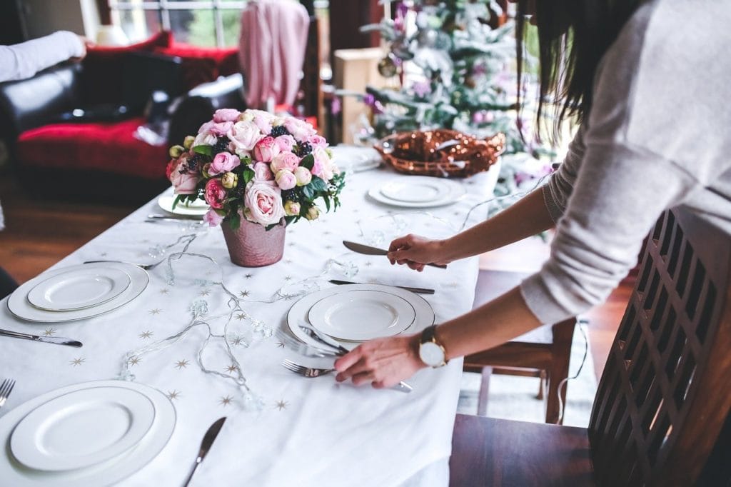 Come apparecchiare la tavola per Natale