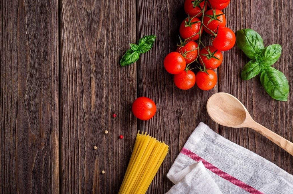 spaghetti, pomodori cucina