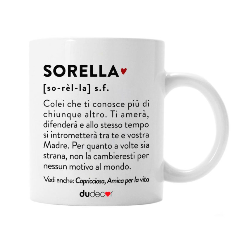 Mugs Sorella Definizione