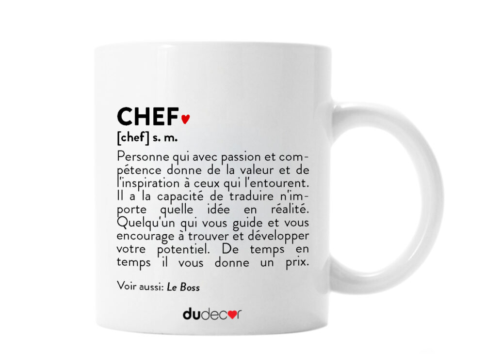 Tazza in Ceramica Chef Definizione