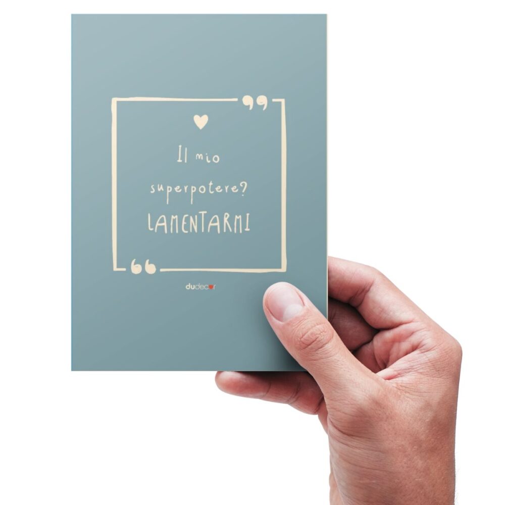 Quaderno Taccuino Superpotere Lamentarmi
