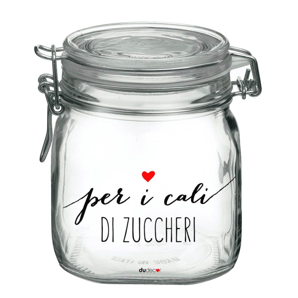 barattolo per dolcetti barattoli in vetro