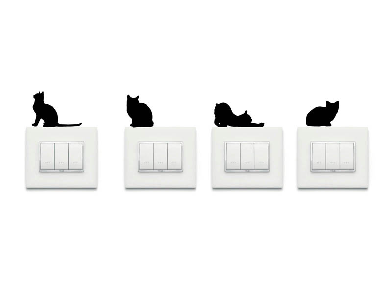 Wallstickers Gatti Presa