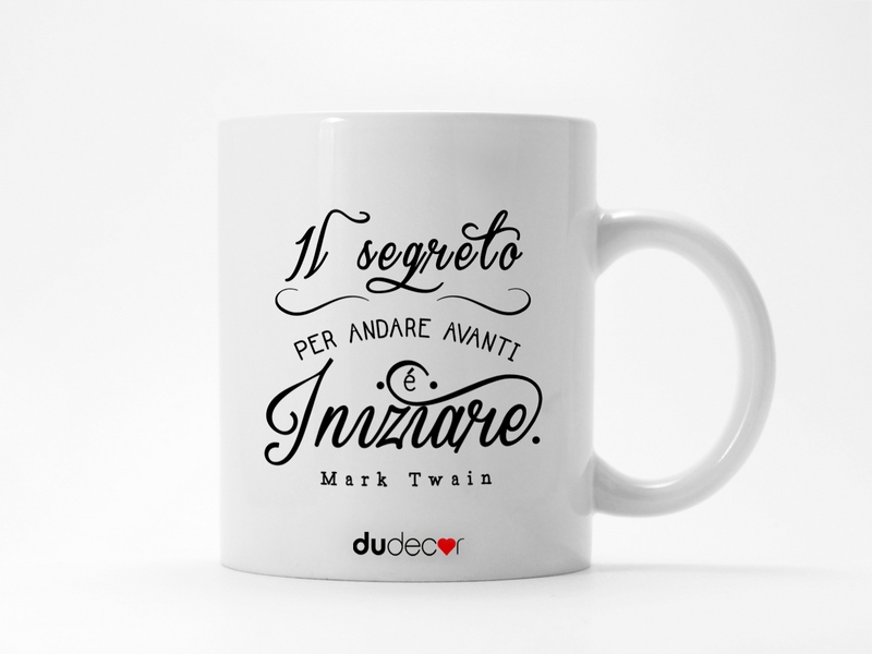 Tazza – Il segreto per andare avanti è iniziare