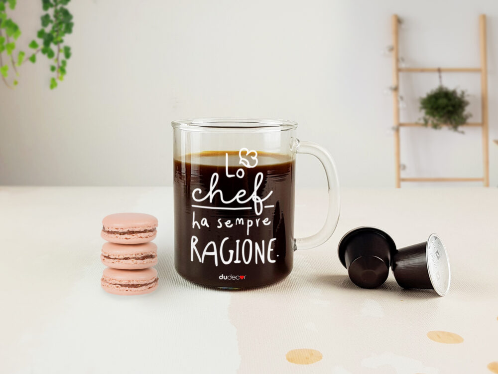 Mug Borosilicato Chef